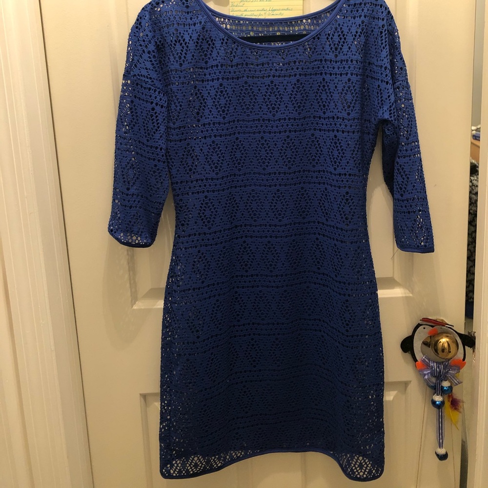 Blue dress